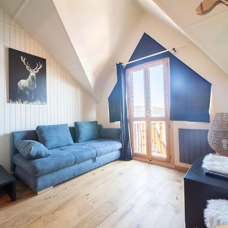 레 장글 Le Cerf - Duplex Avec Superbe Vue Montagne 아파트 외부 사진