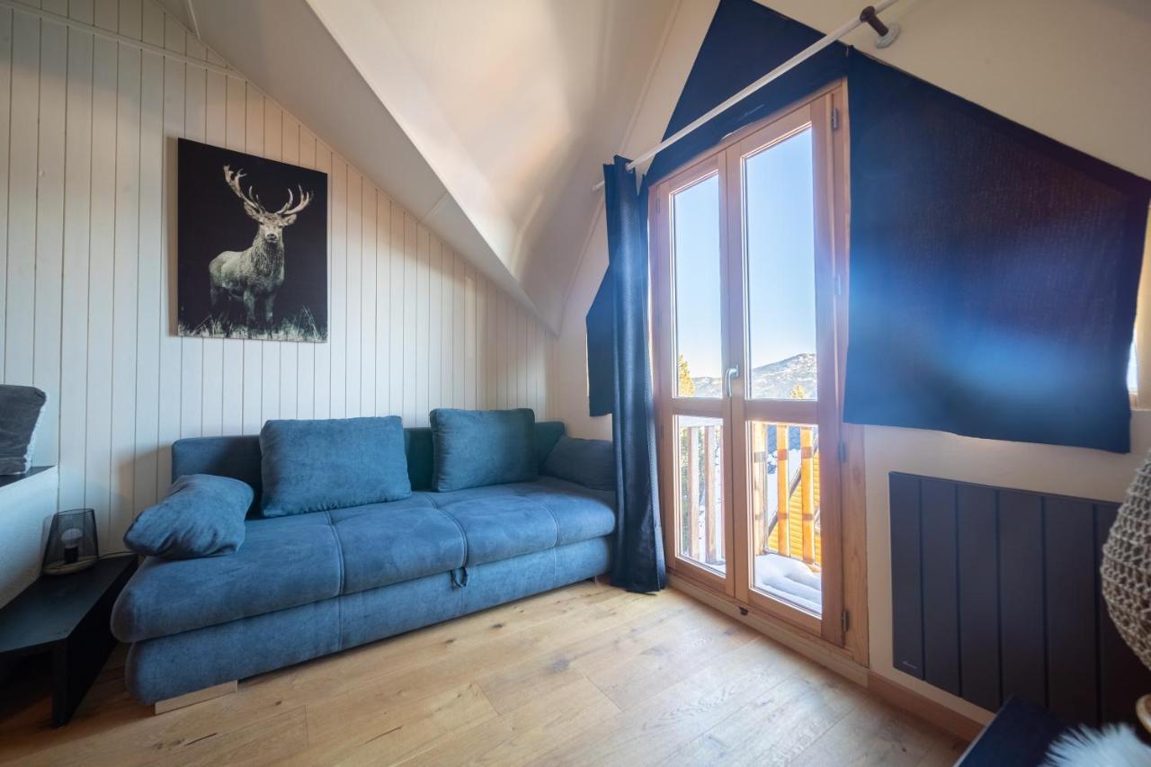 레 장글 Le Cerf - Duplex Avec Superbe Vue Montagne 아파트 외부 사진