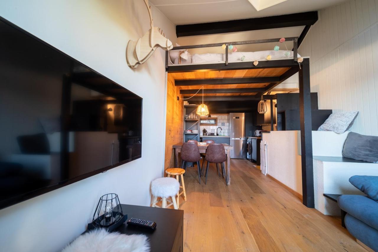 레 장글 Le Cerf - Duplex Avec Superbe Vue Montagne 아파트 외부 사진